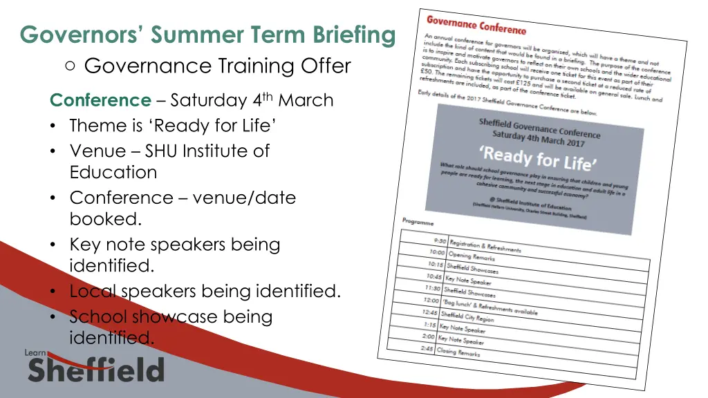 governors summer term briefing o governance 6