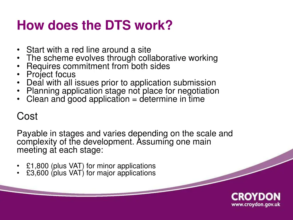 how does the dts work