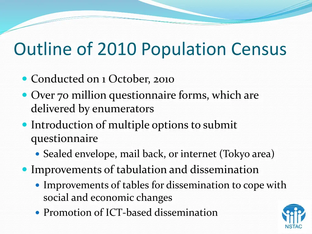 outline of 2010 population census