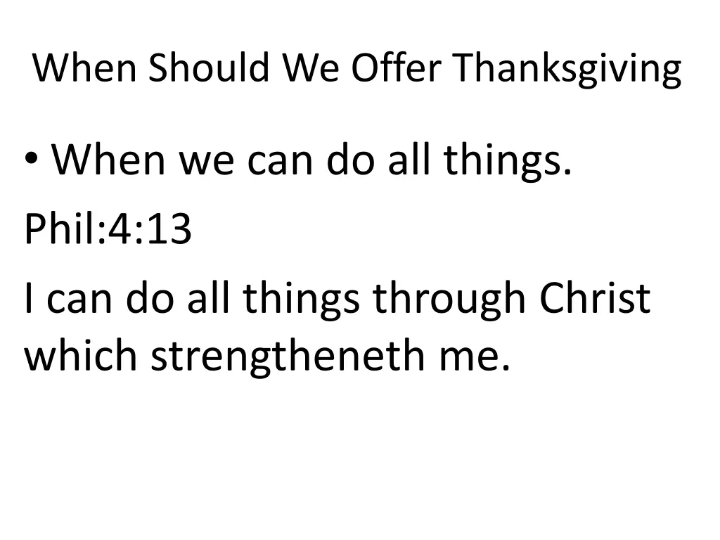 when should we offer thanksgiving 2