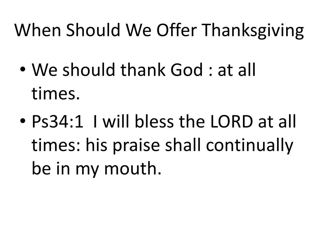 when should we offer thanksgiving 7