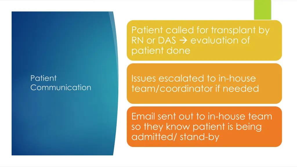 patient called for transplant