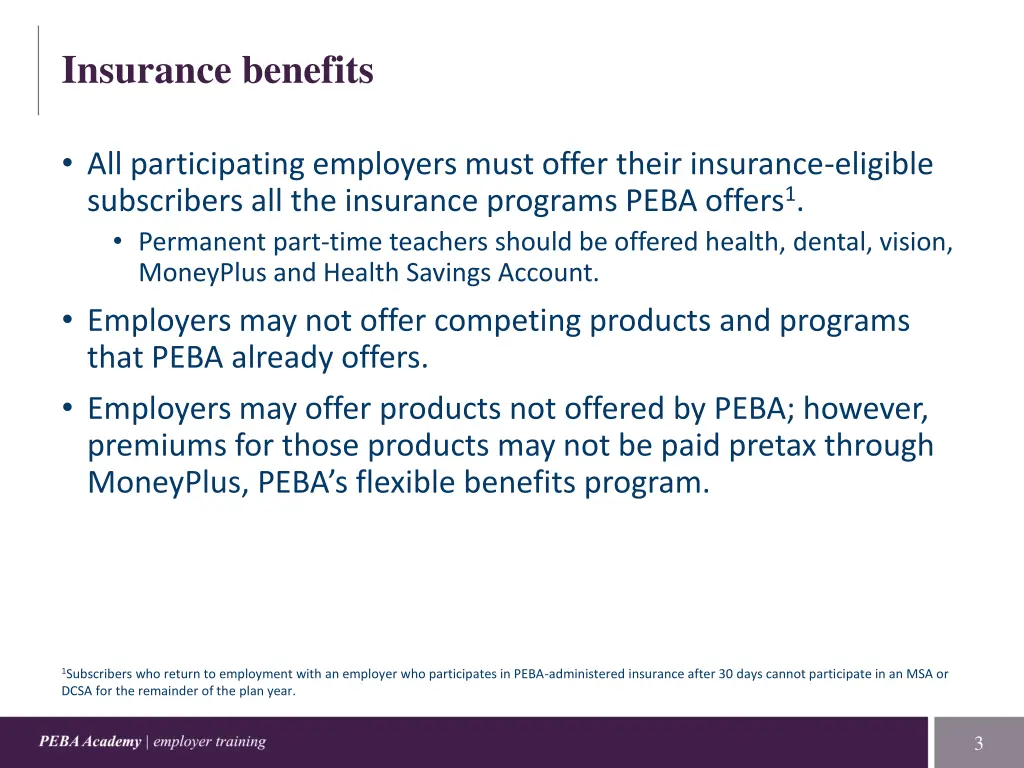 insurance benefits 1