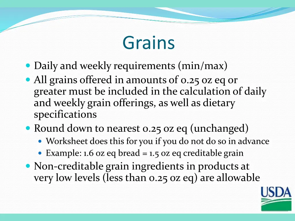 grains