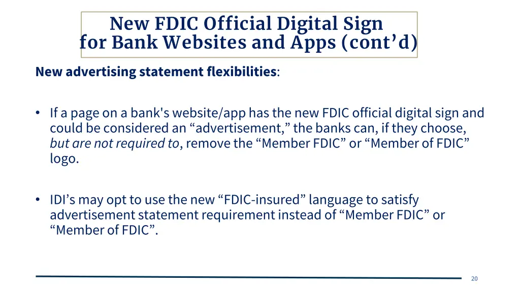 new fdic official digital sign for bank websites 1