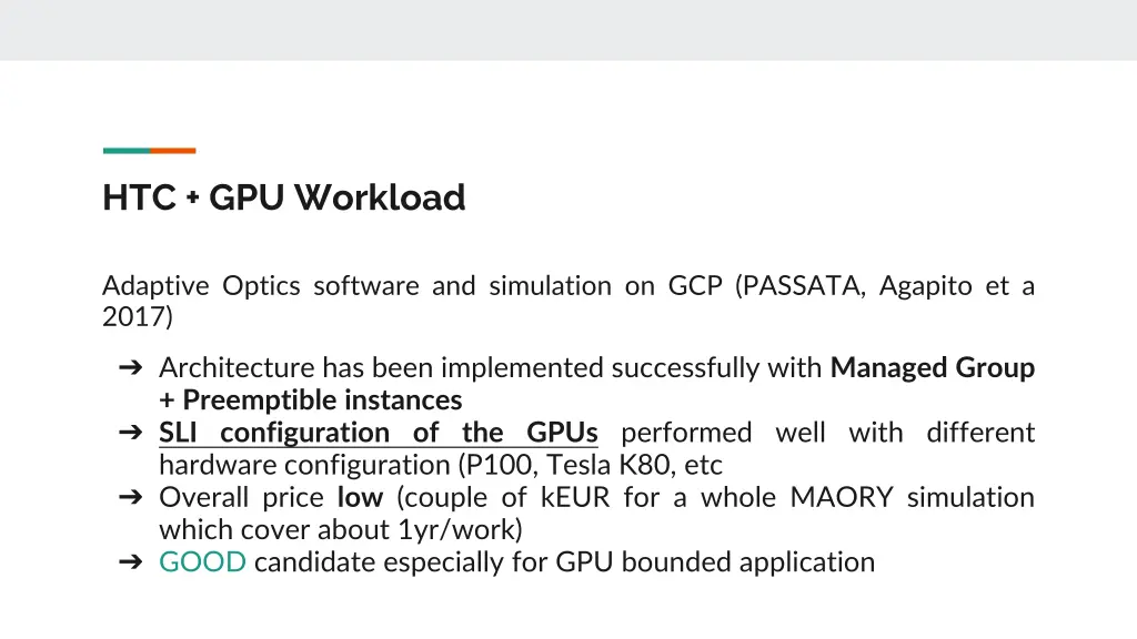 htc gpu workload