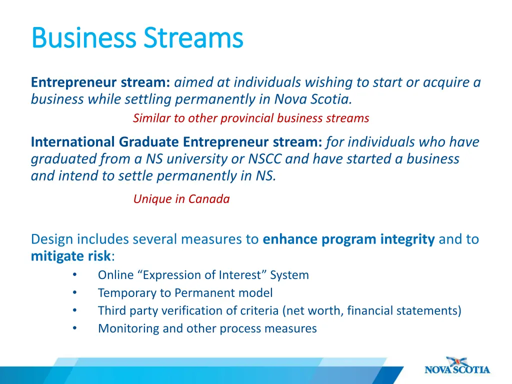 business streams business streams