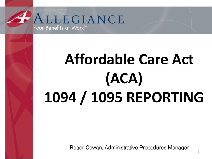 affordable care act aca 1094 1095 reporting