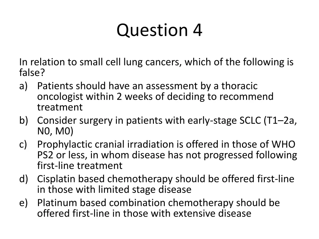 question 4