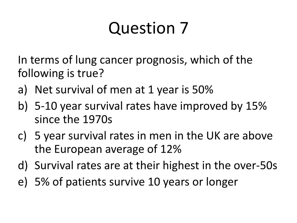 question 7