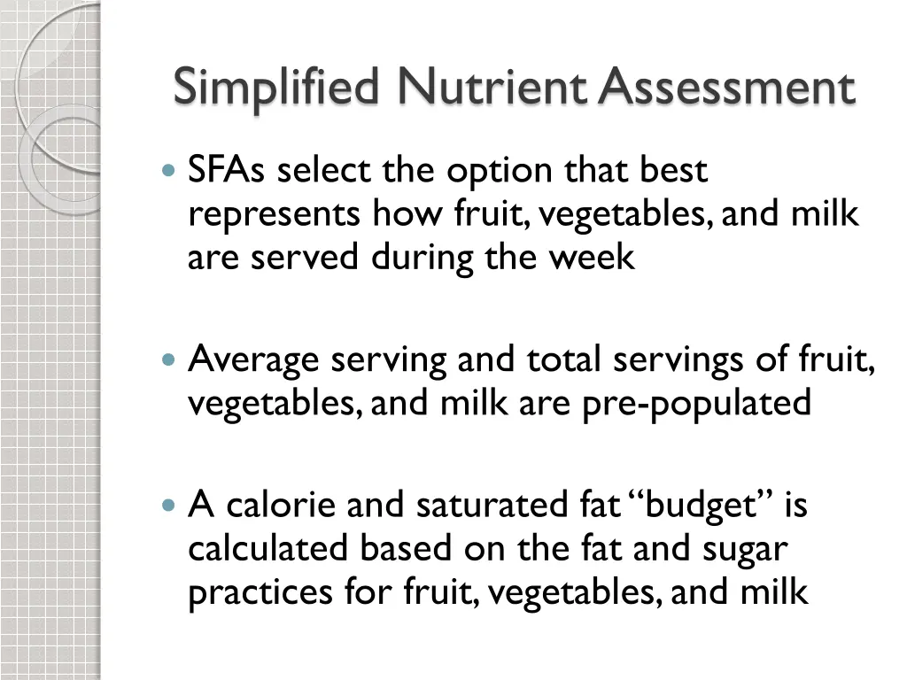 simplified nutrient assessment 1