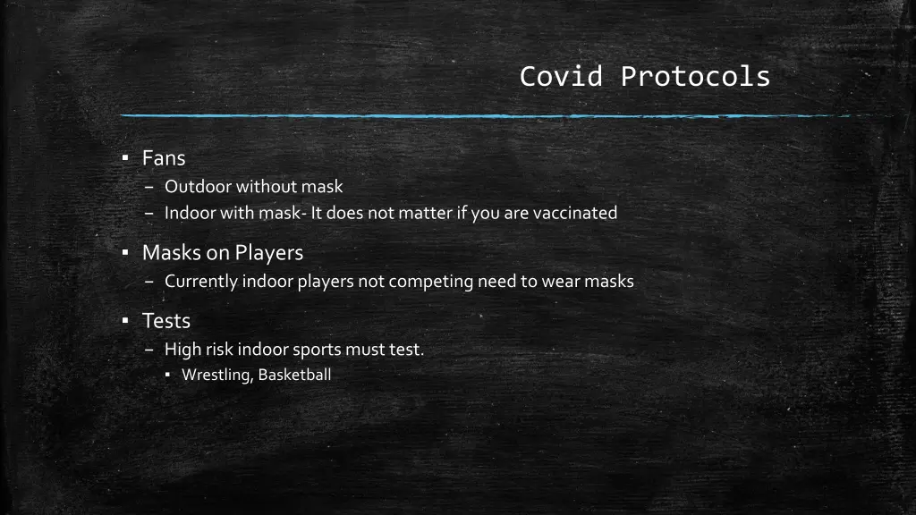 covid protocols 1