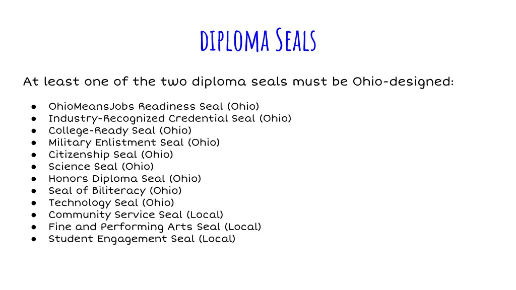 diploma seals 1