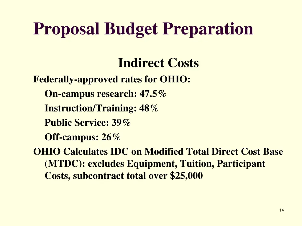 proposal budget preparation 8