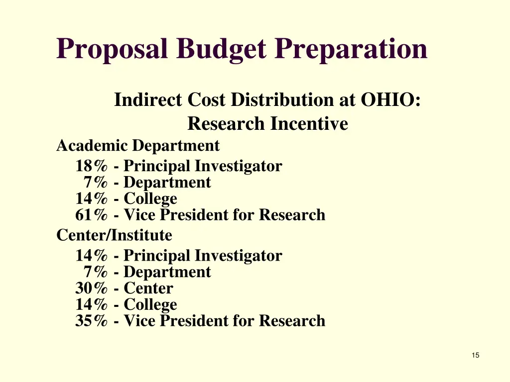 proposal budget preparation 9