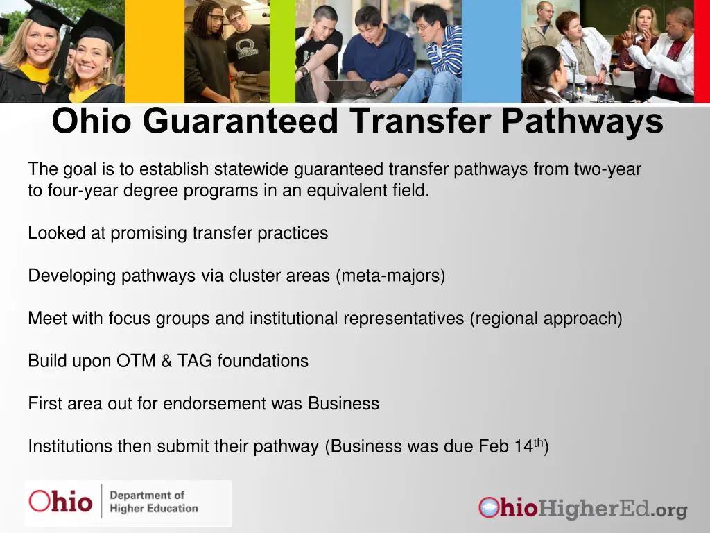 ohio guaranteed transfer pathways