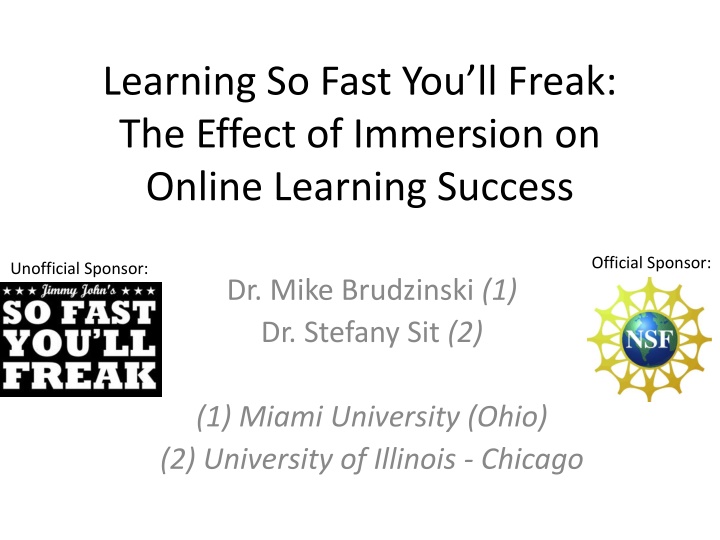 learning so fast you ll freak the effect