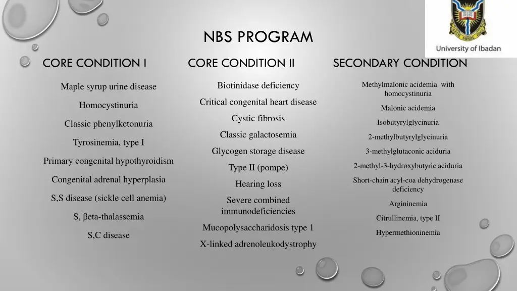 nbs program