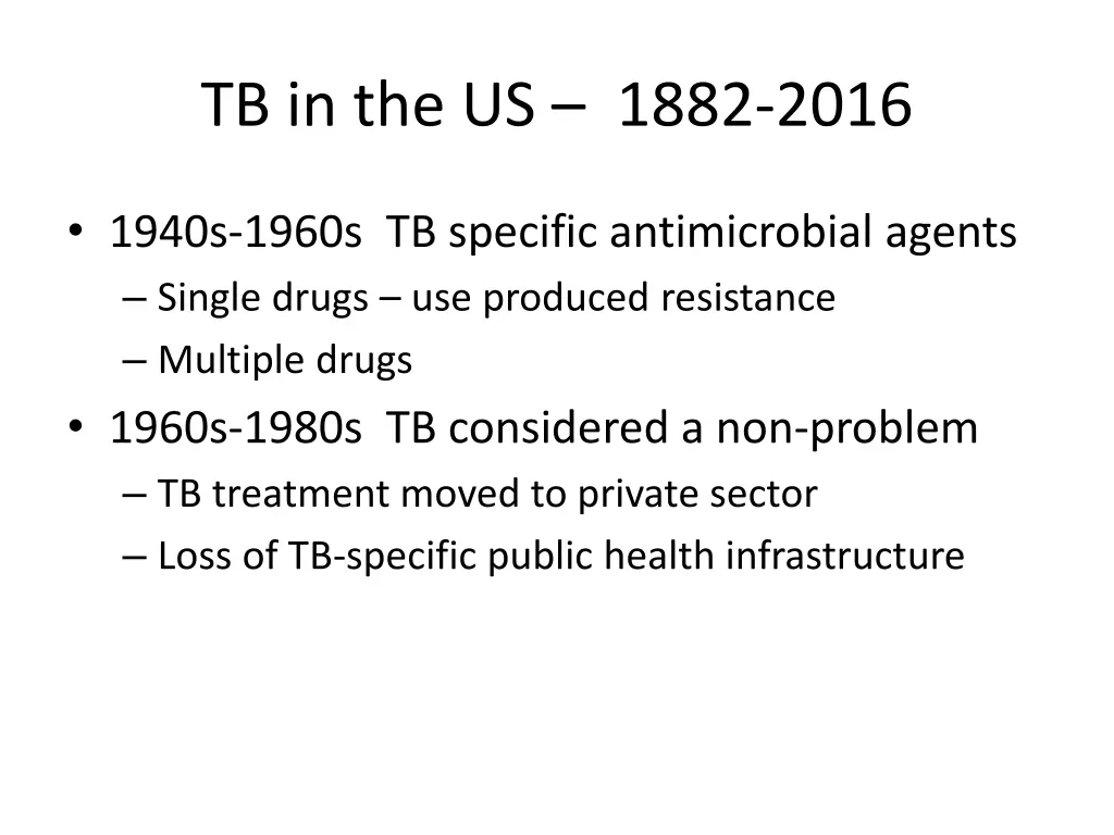 tb in the us 1882 2016 1