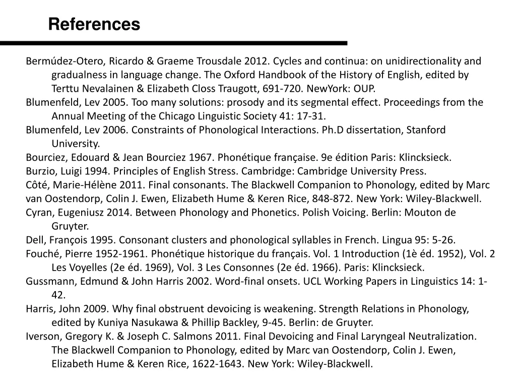 references