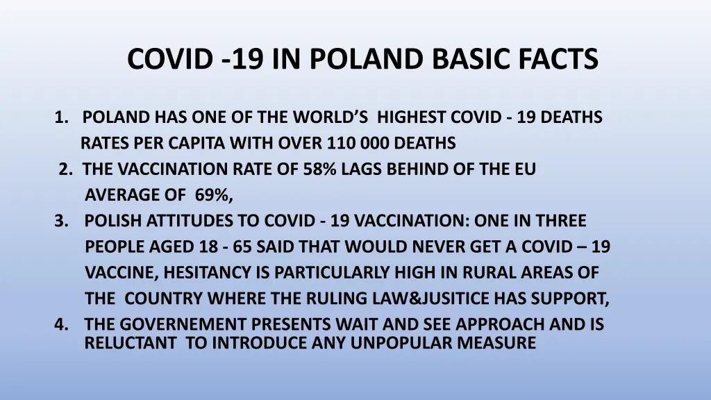 covid 19 in poland basic facts