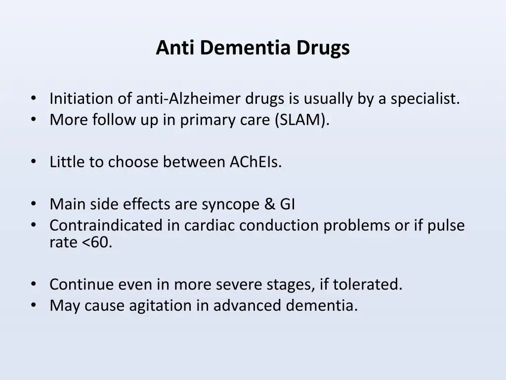 anti dementia drugs 1