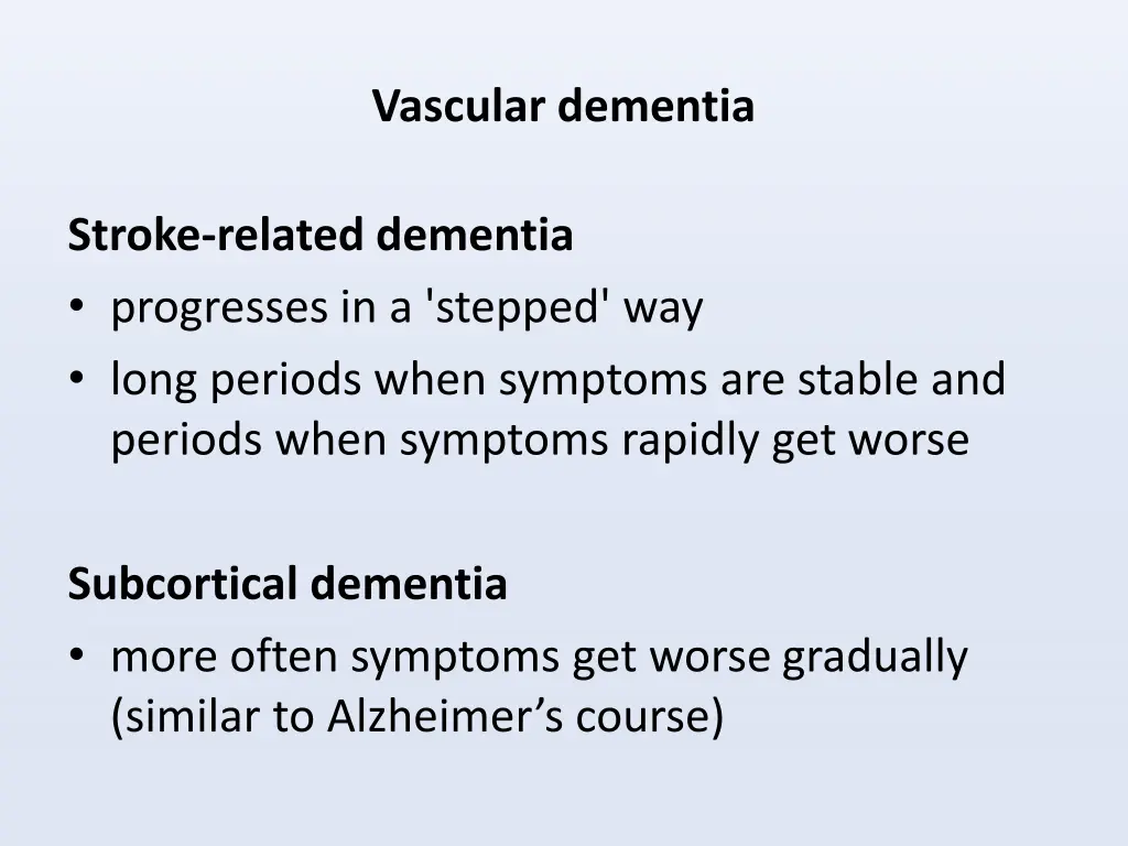 vascular dementia 4