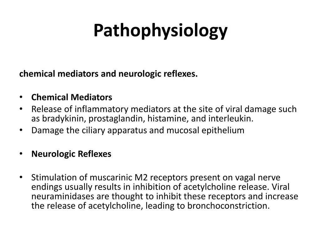 pathophysiology