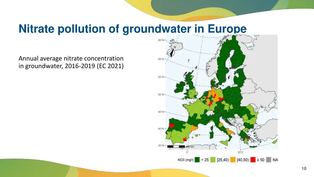 nitrate pollution of groundwater in europe