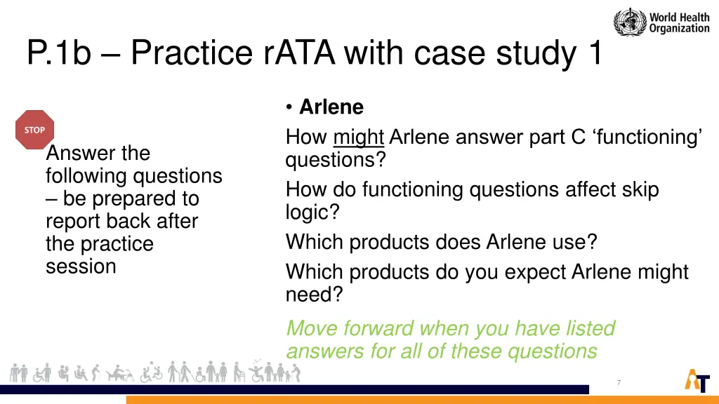 p 1b practice rata with case study 1