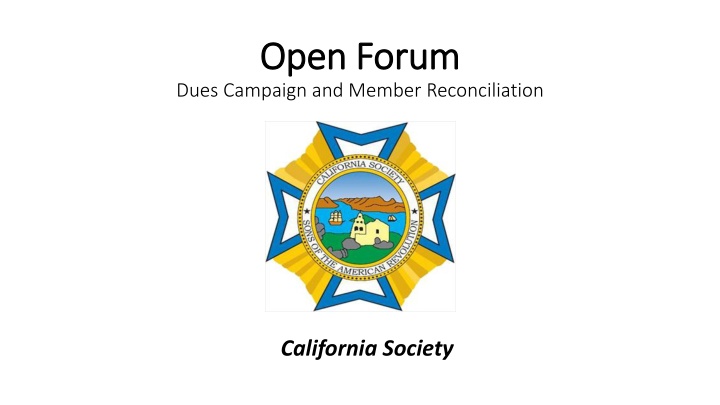 open forum open forum dues campaign and member