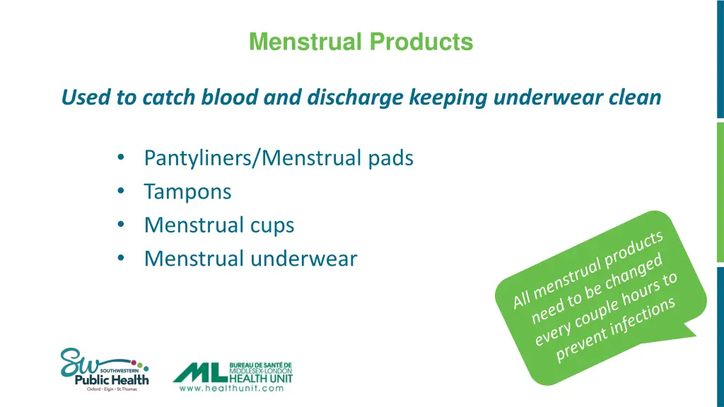 menstrual products 1