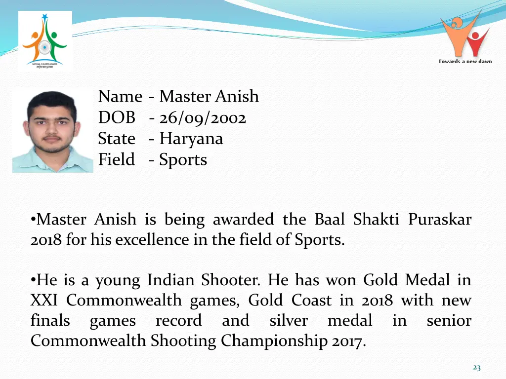 name master anish dob 26 09 2002 state haryana