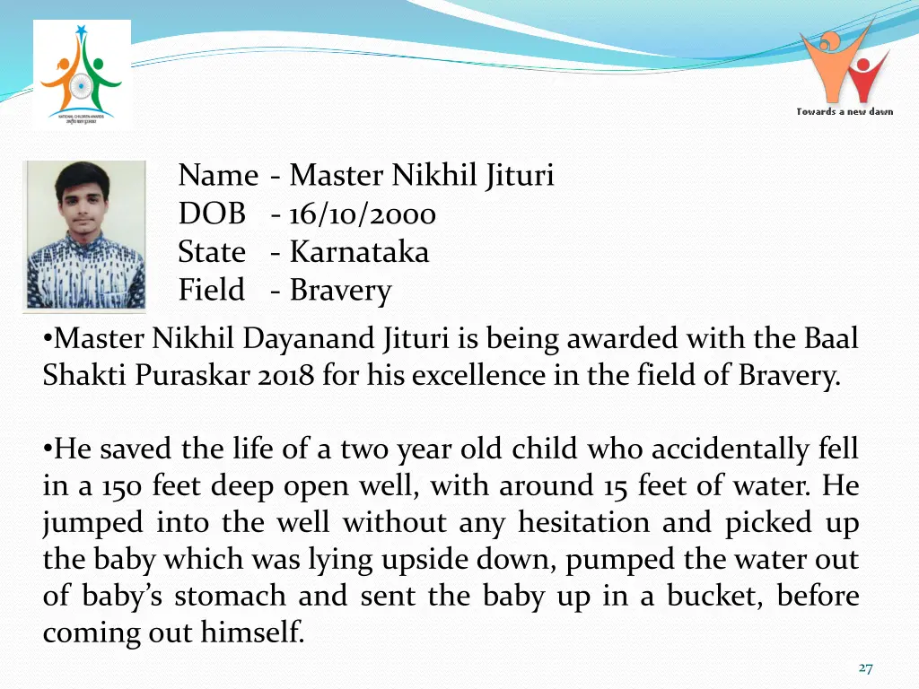 name master nikhil jituri dob 16 10 2000 state