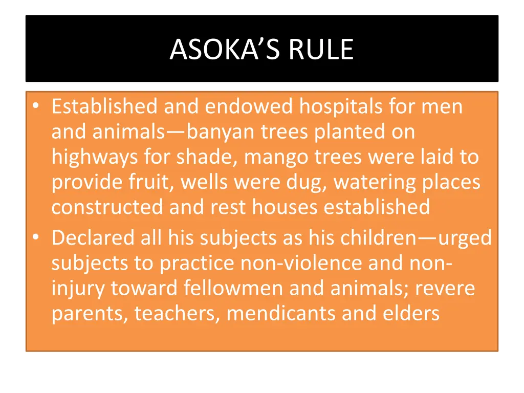 asoka s rule 1