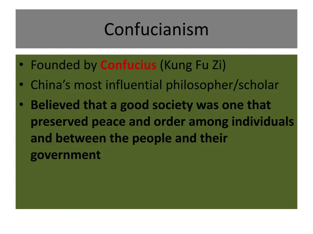 confucianism