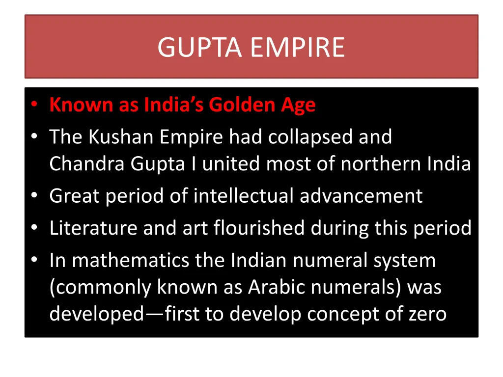 gupta empire