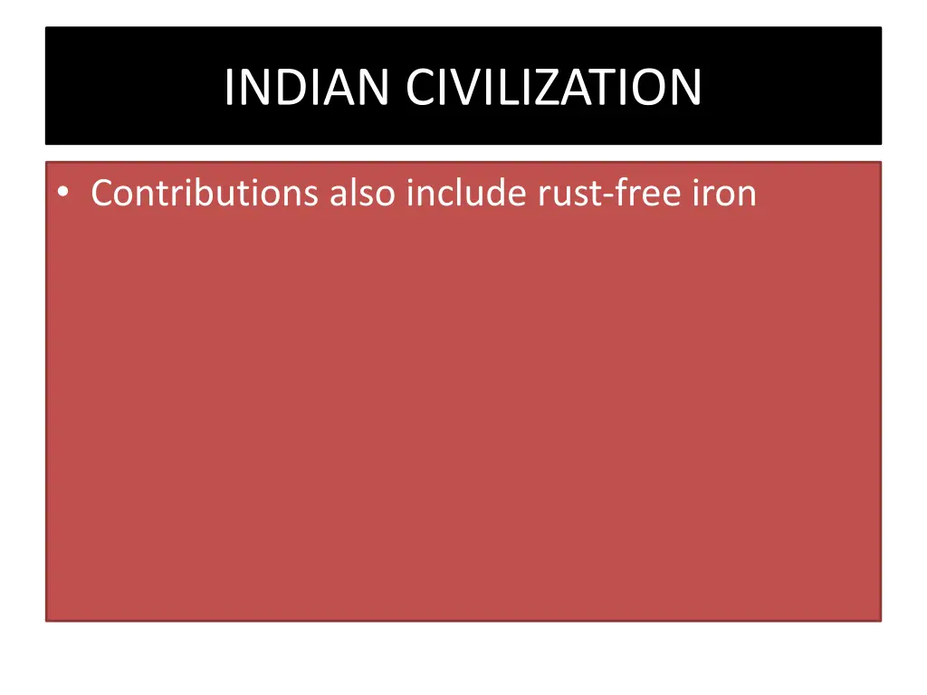 indian civilization