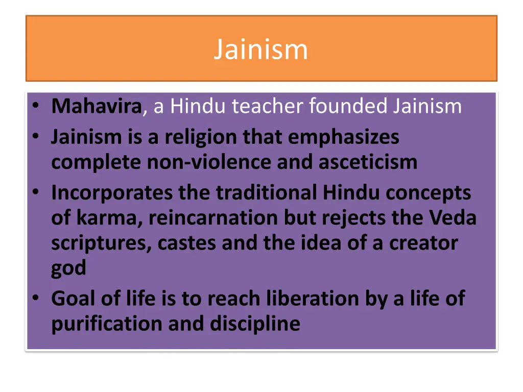 jainism