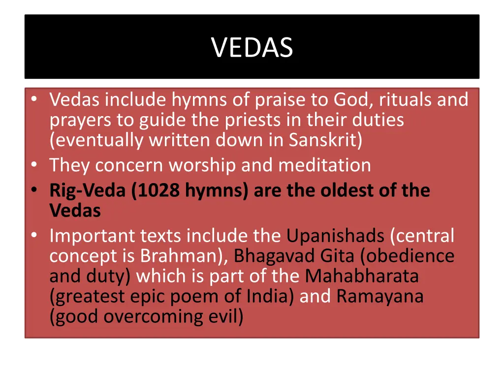 vedas