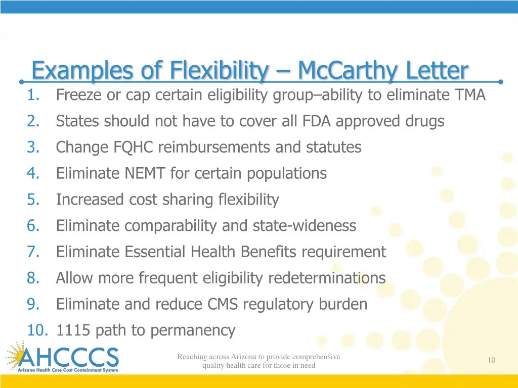 examples of flexibility mccarthy letter 1 freeze