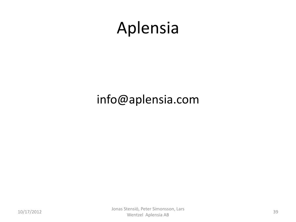 aplensia