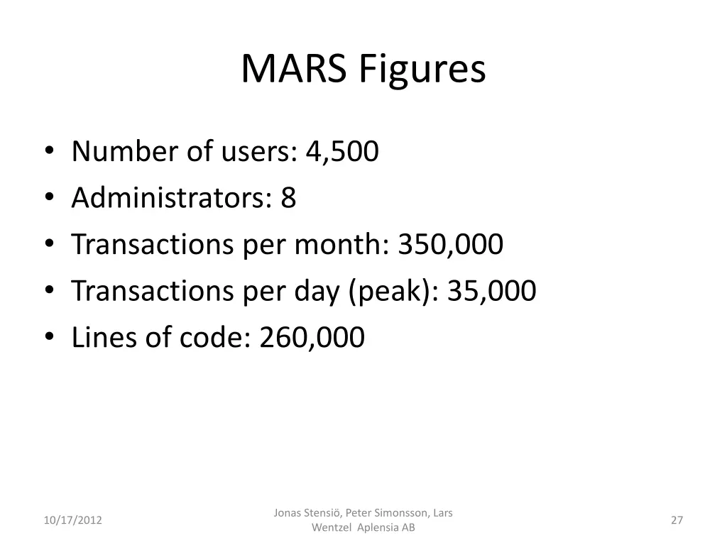 mars figures