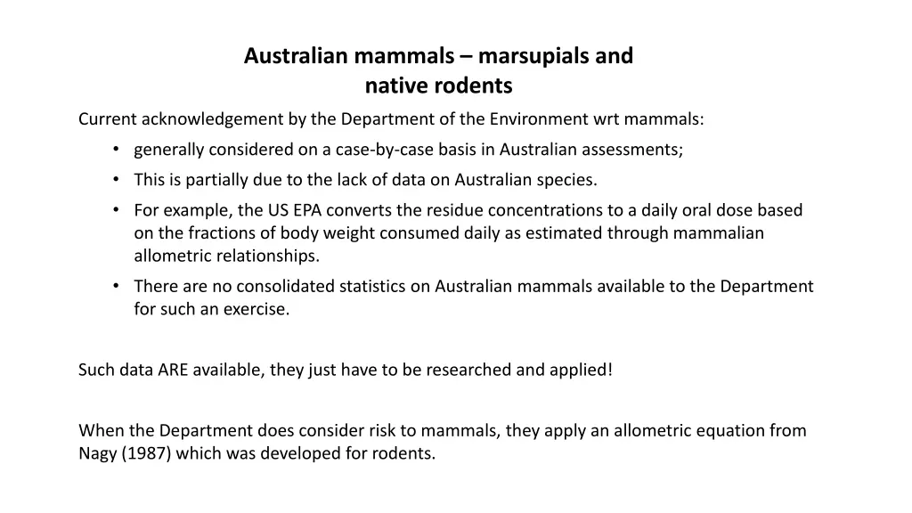 australian mammals marsupials and native rodents