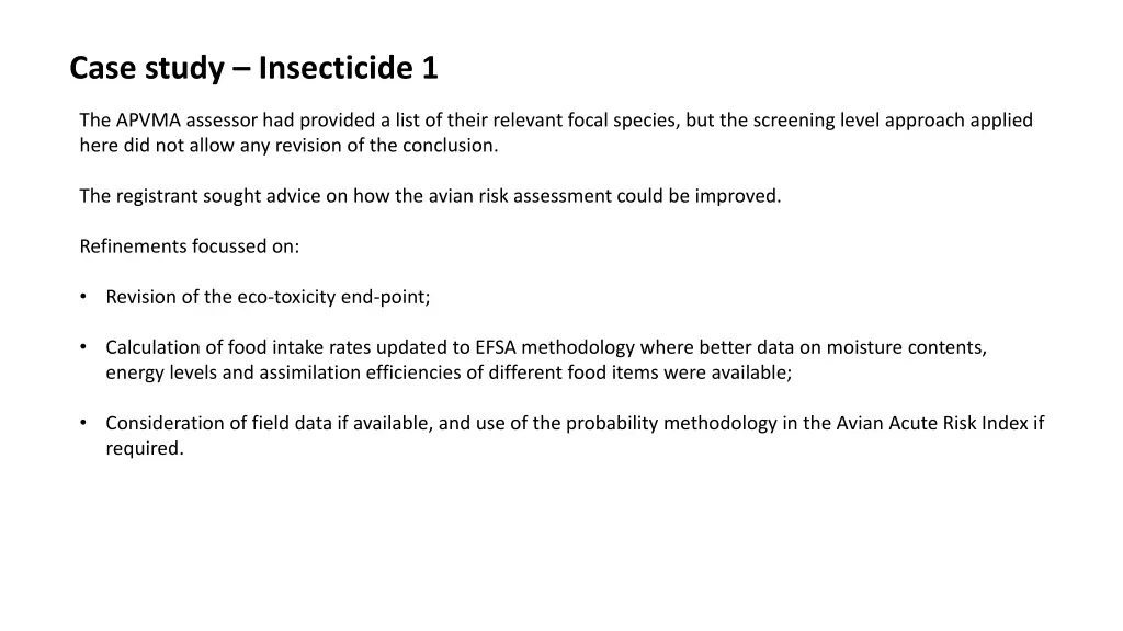 case study insecticide 1 2