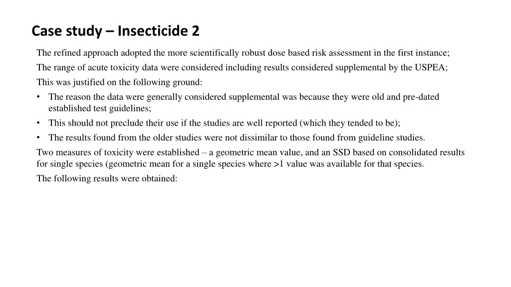 case study insecticide 2 1