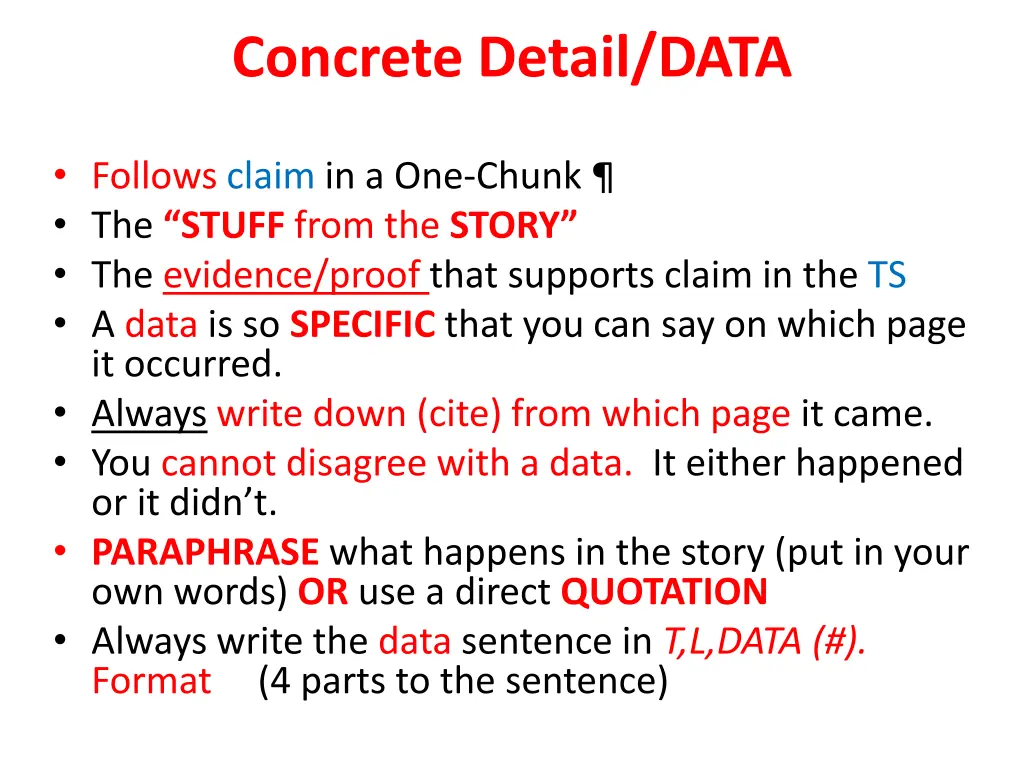 concrete detail data