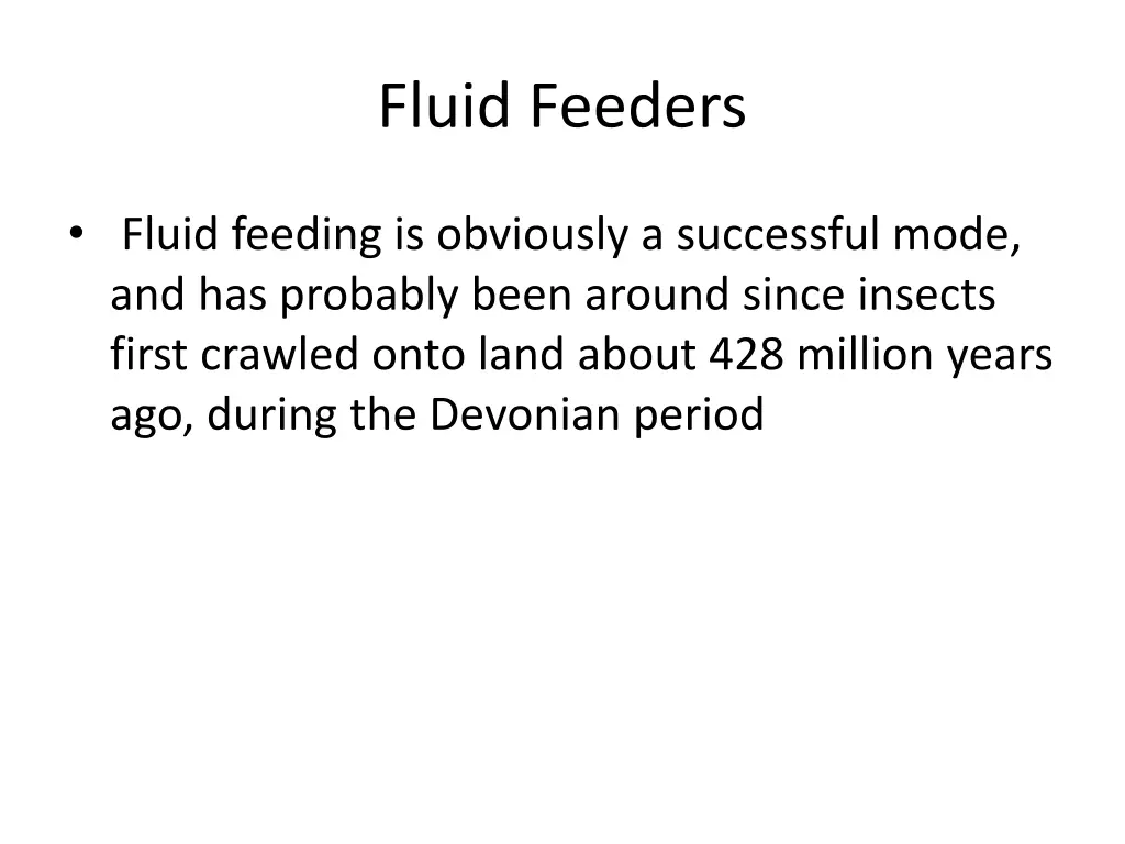 fluid feeders 1