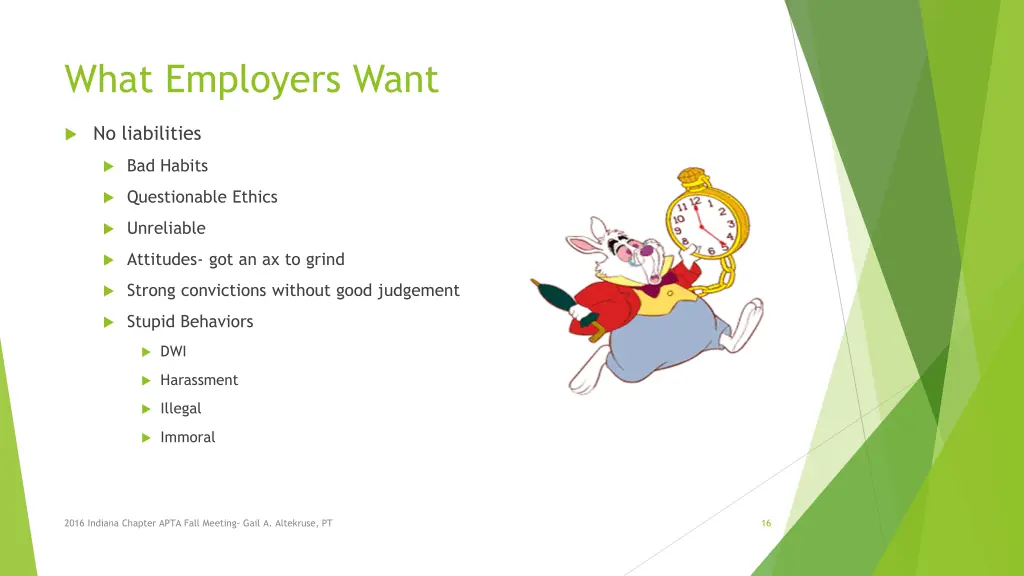 what employers want 1