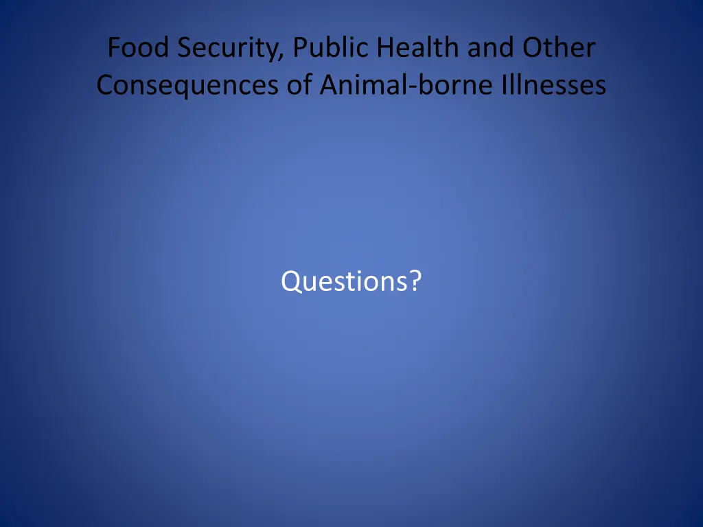 food security public health and other 13